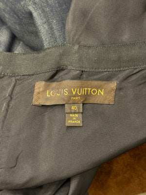 2000s Louis Vuitton denim midi dress