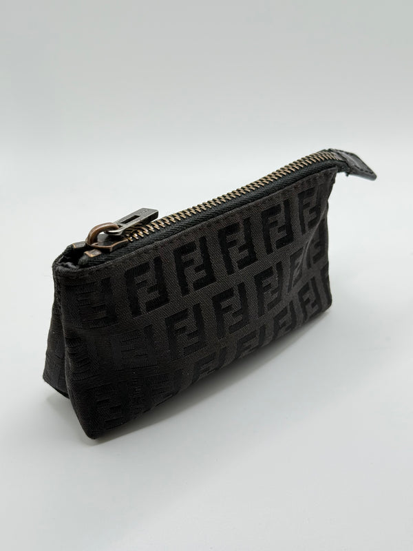 2000s Fendi monogram zucchino pochette