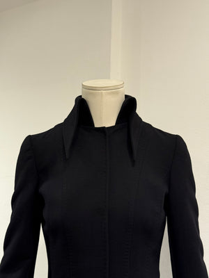 2000s Dolce & Gabbana structured neck blazer