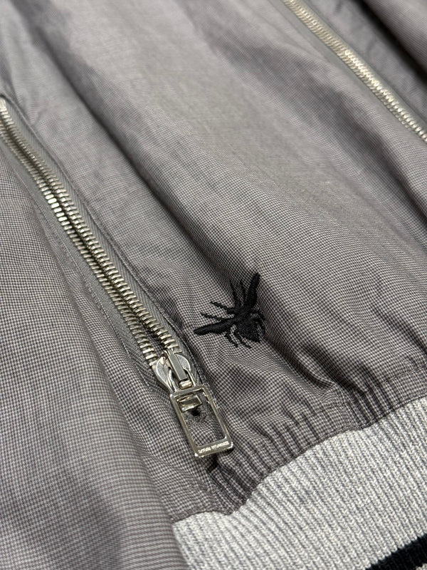 2010s Dior nylon "bee" bomber jacket