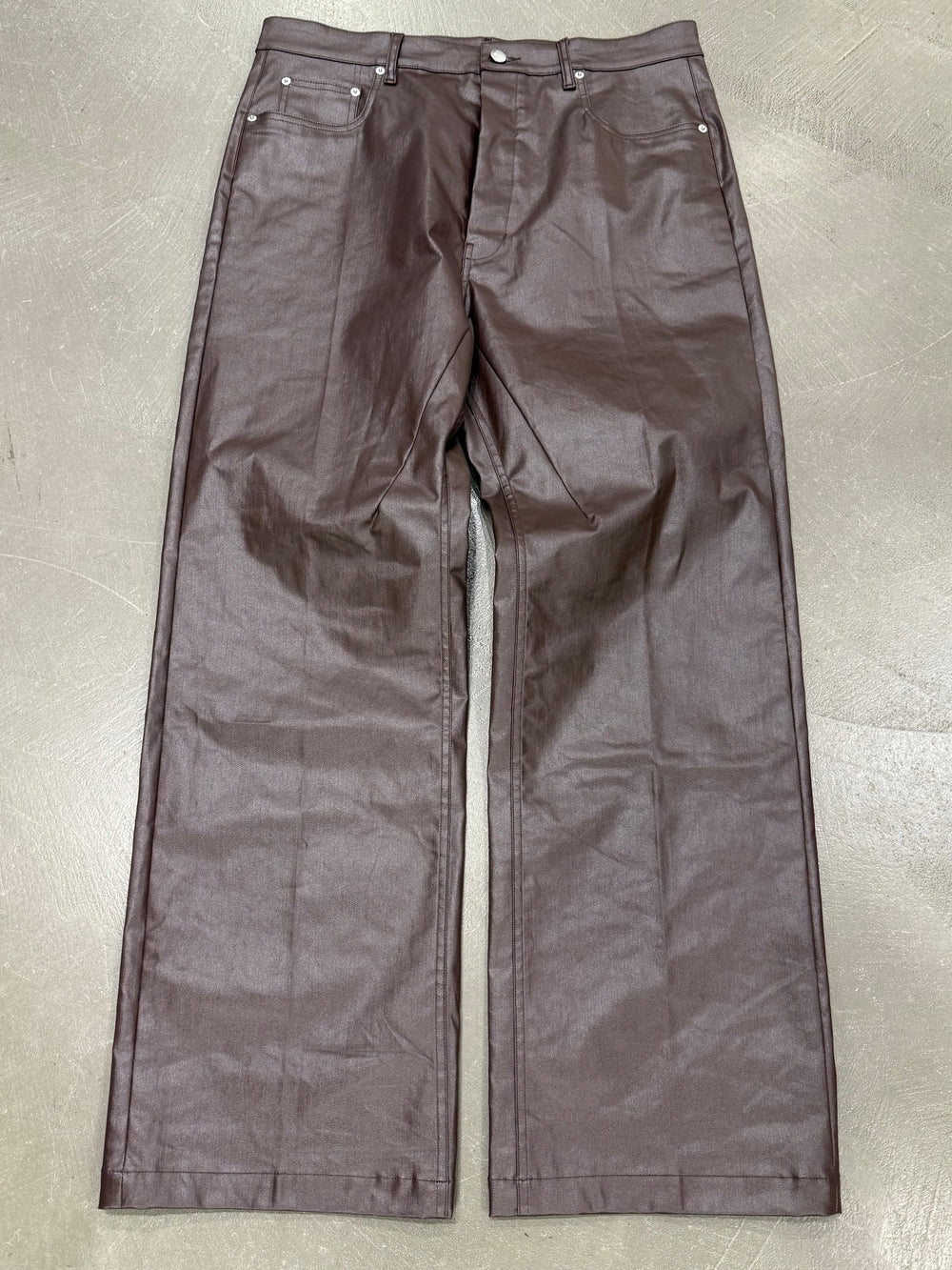 S/S2025 Rick Owens “Hollywood” coated pants