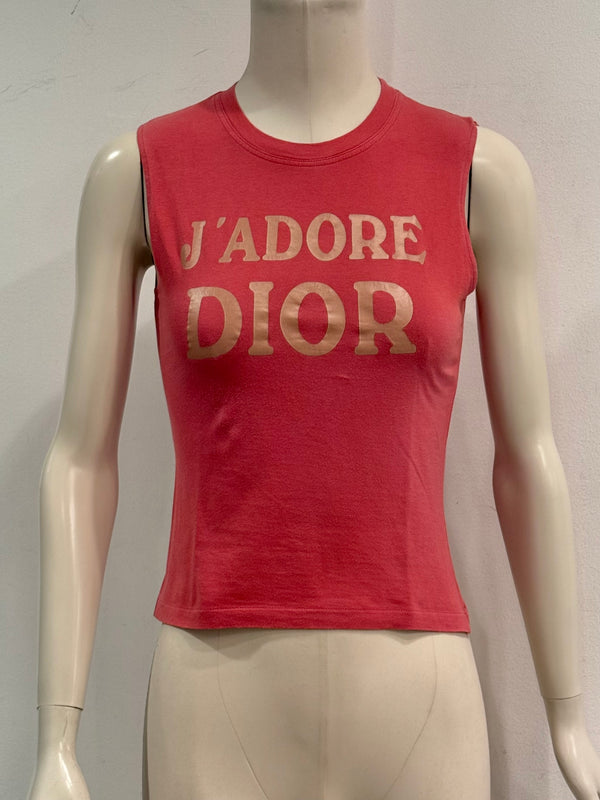 S/S2003 Christian Dior by John Galliano j’adore tank top