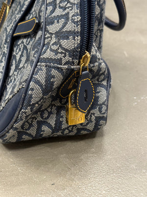 2000s Dior by Galliano bowling monogram bag