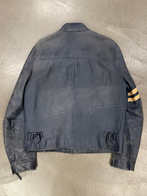 2000s Dolce & Gabbana biker leather jacket