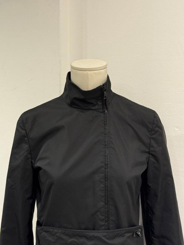 1999 Miu Miu hidden pocket technical utility nylon jacket