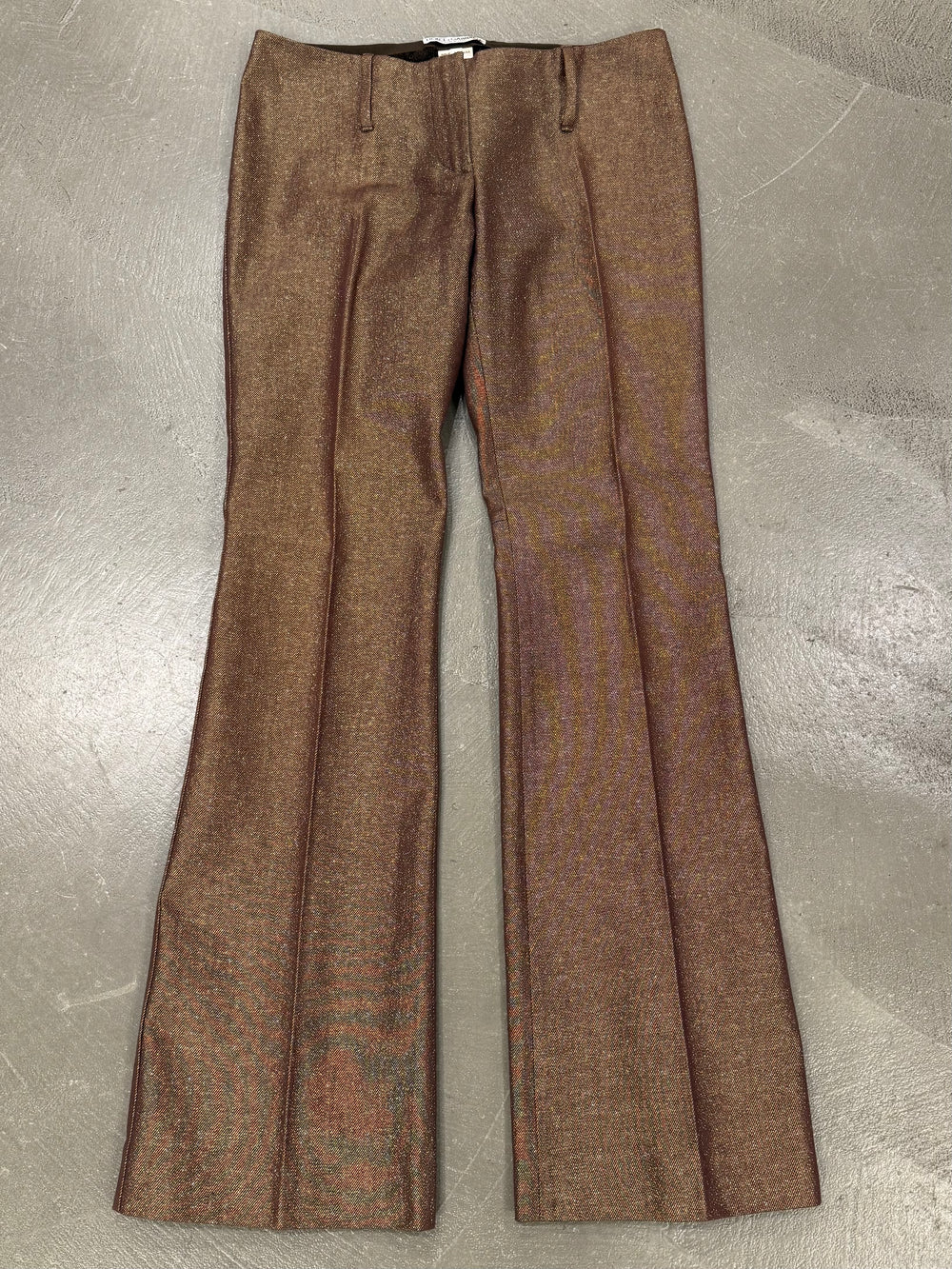 2001 Dolce & Gabbana low rise tailored pants