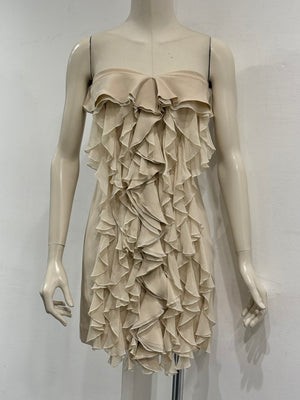 2000s Plein Sud ruffle mini dress