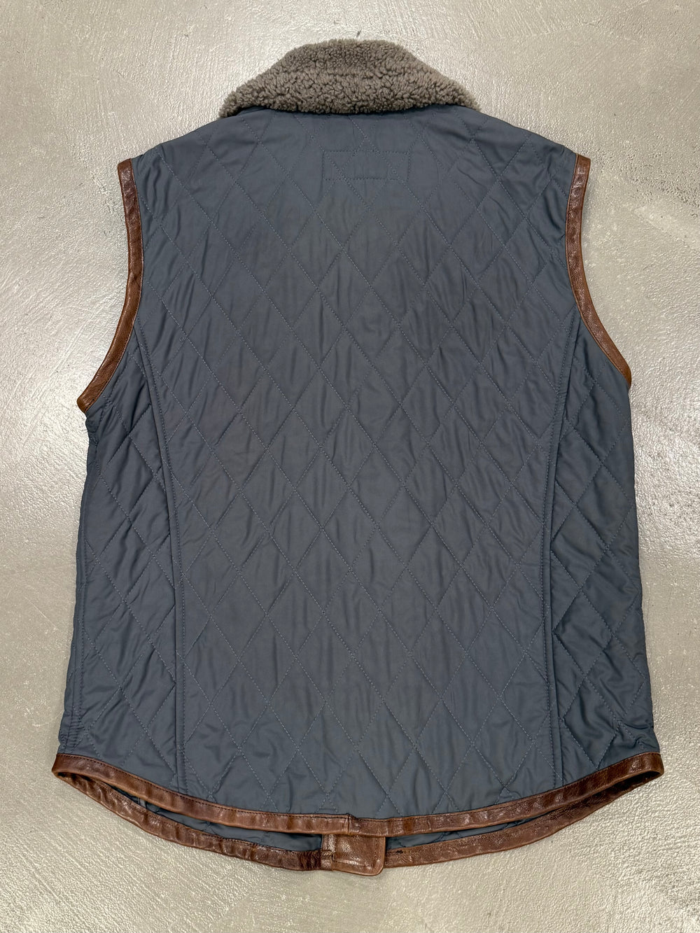 2003 Dolce & Gabbana aviator shearling vest