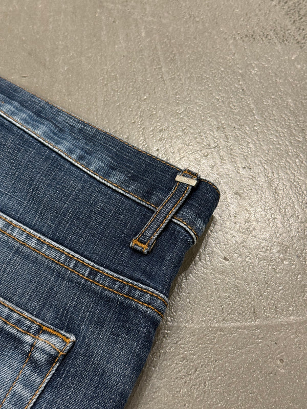 2000s Dior faded jeans