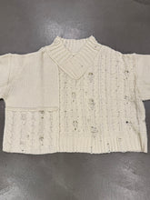 Load image into Gallery viewer, 2000s Y’s by Yohji Yamamoto cropped oversized reconstructed sweater
