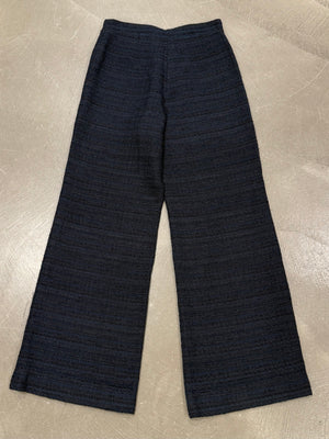 2000s Chanel uniform wide pants