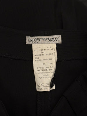 1990s Armani tailored wide pants