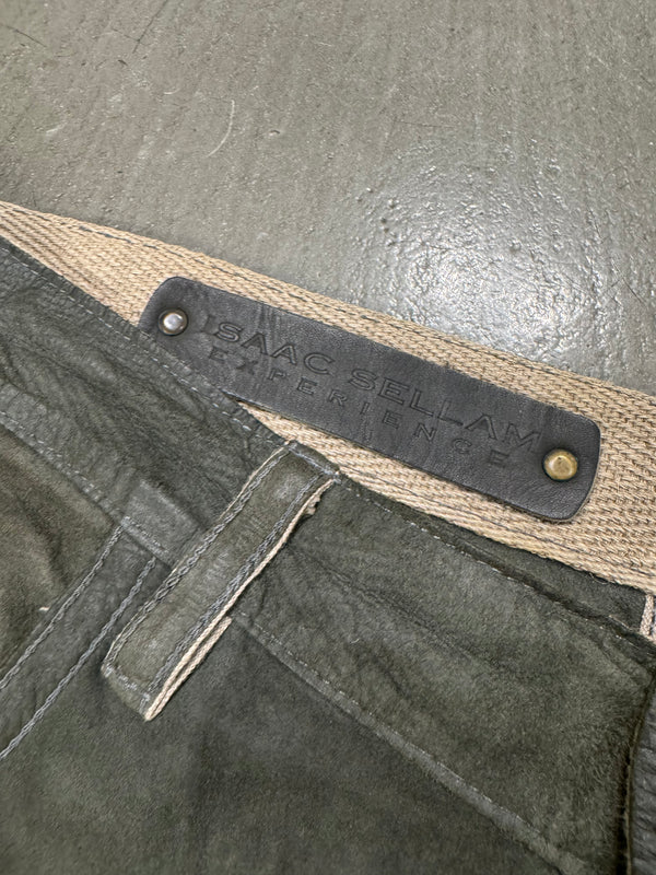 2000s Isaac Sellam lambskin leather pants