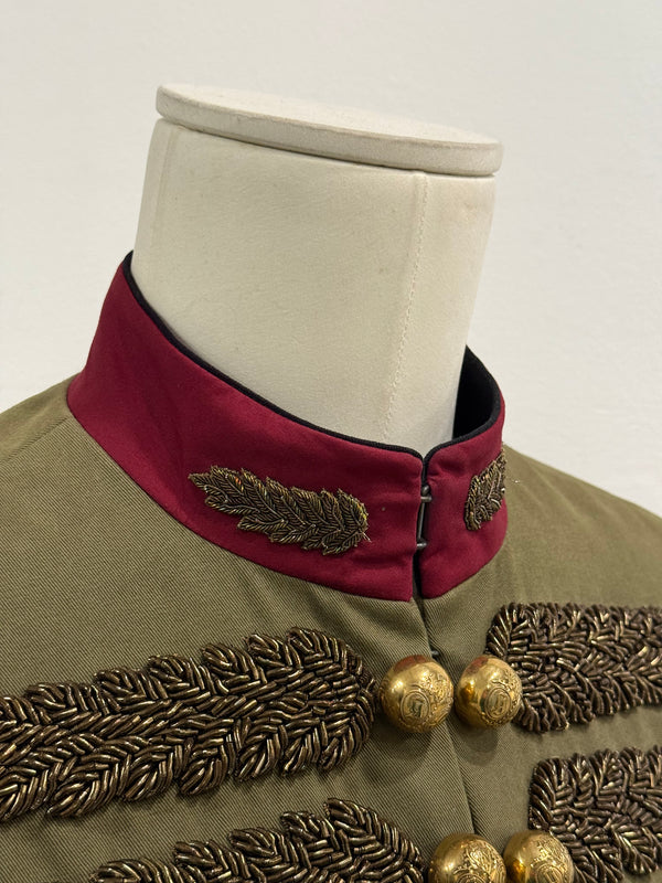 S/S2015 Gucci runway napoleon military jacket