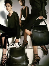 Load image into Gallery viewer, F/W2002 Yves Saint Laurent by Tom Ford bow tie leather short trousers
