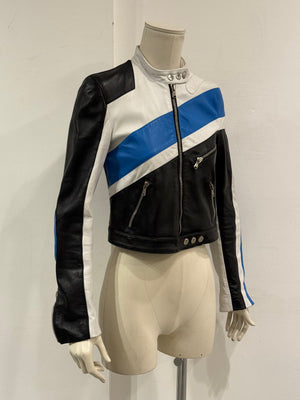 S/S2001 Dolce & Gabbana biker leather jacket