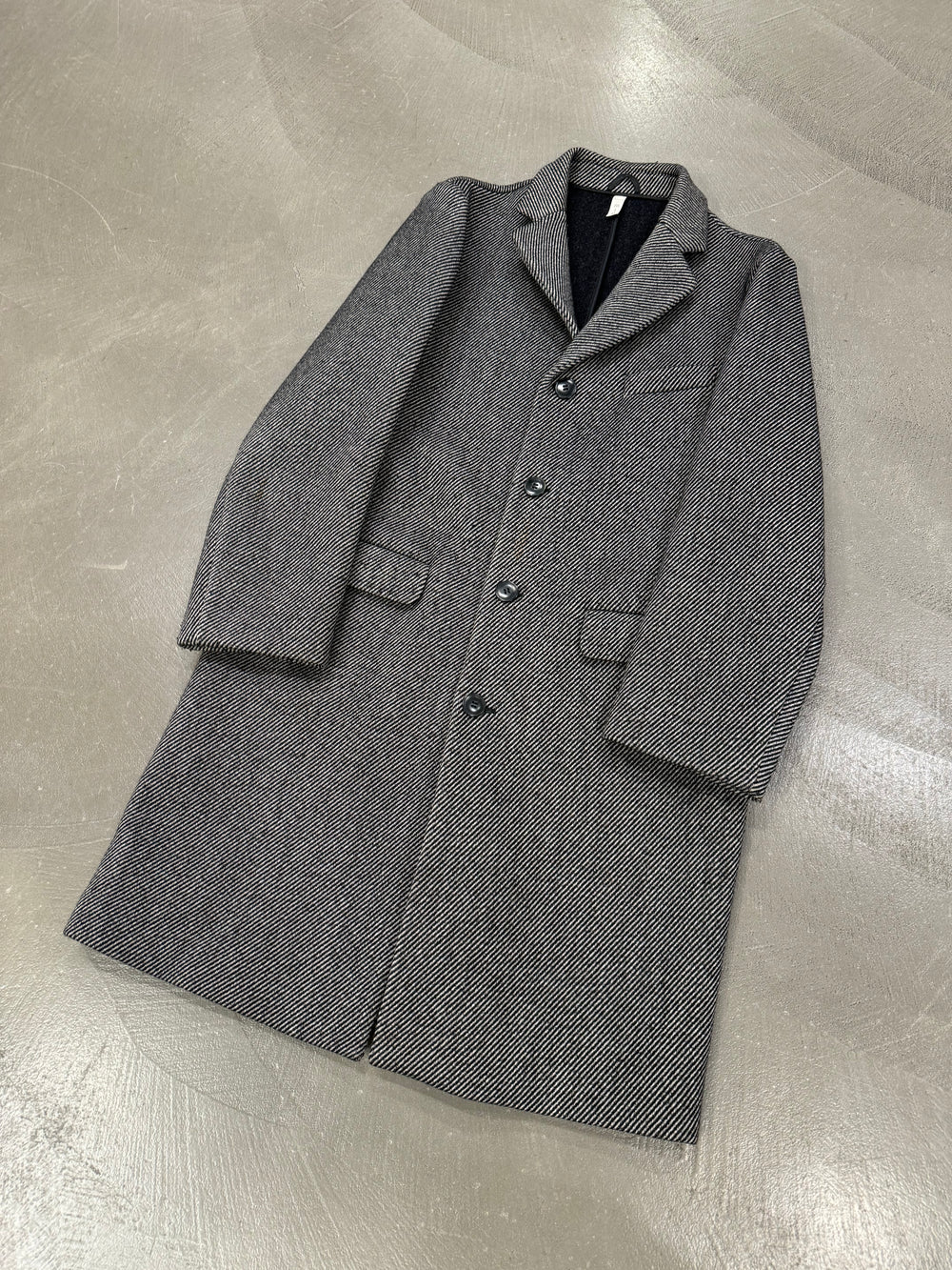 2000s Miu Miu tecnical grey coat