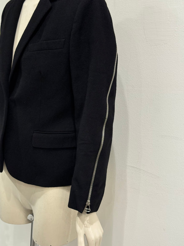 A/W2014 Dries Van Noten backzip wool jacket