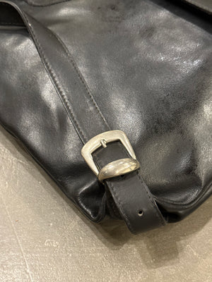 1990s Gianni Versace Medusa leather backpack