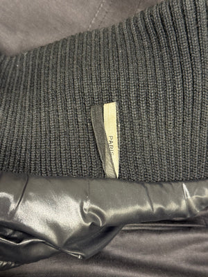 A/W2007 Dior by Hedi Slimane high neck zip up bomber jacket