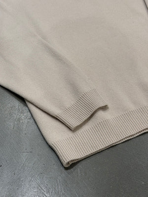 2021 Balenciaga oversize double V-neck knit sweater