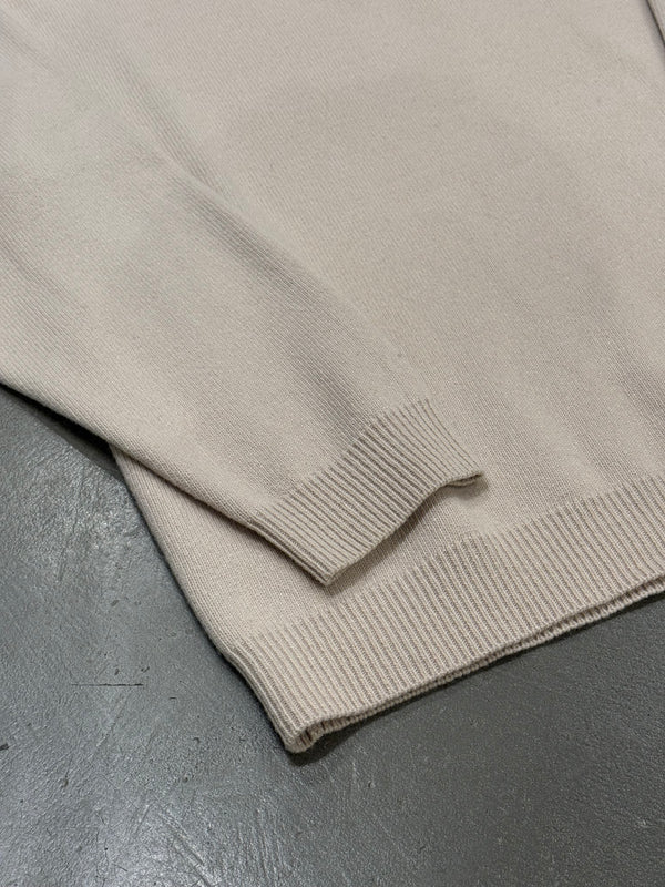 2021 Balenciaga oversize double V-neck knit sweater