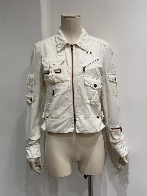 2003 Dolce & Gabbana multi pocket cargo jacket