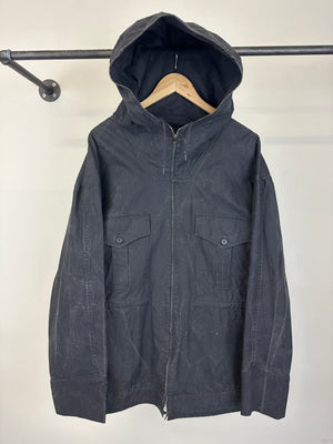 SS1998 Helmut Lang stone washed faded military jacket