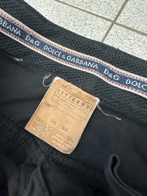 SS2003 D&G parachute full zipper cargo pants