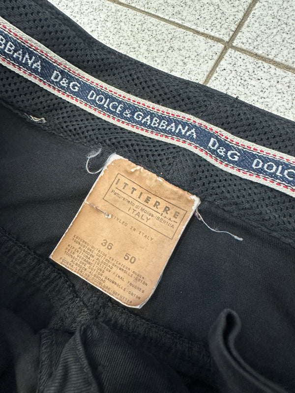 SS2003 D&G parachute full zipper cargo pants