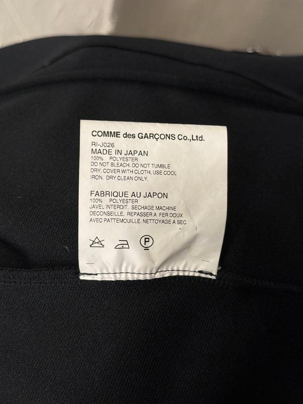 2011 Comme des Garçons wavy seam biker jacket