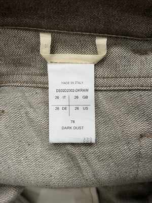 2022 Rick Owens “Bias Bootcut” flared denim