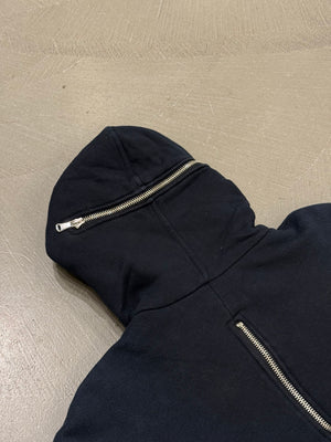 A/W2003 Dolce & Gabbana multi zipper hooded jacket