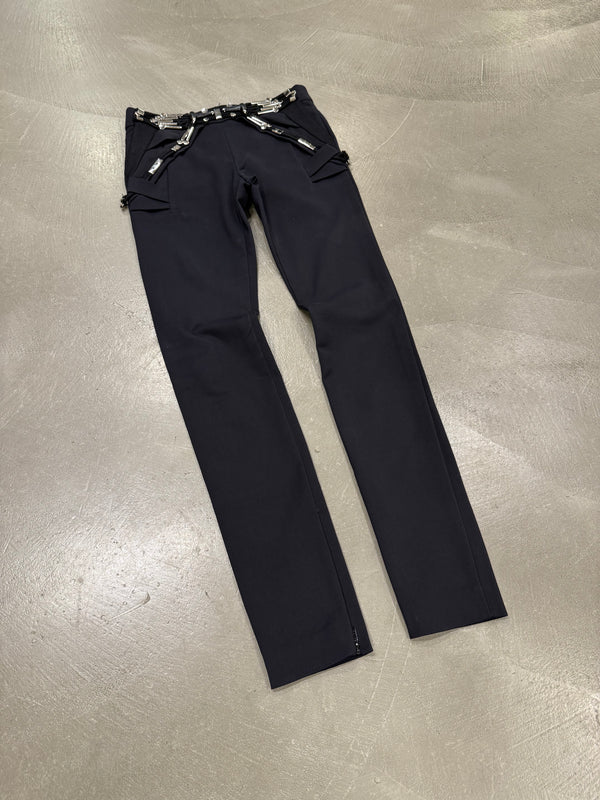 2010 Gucci By Frida Giannini Techno embellished pants