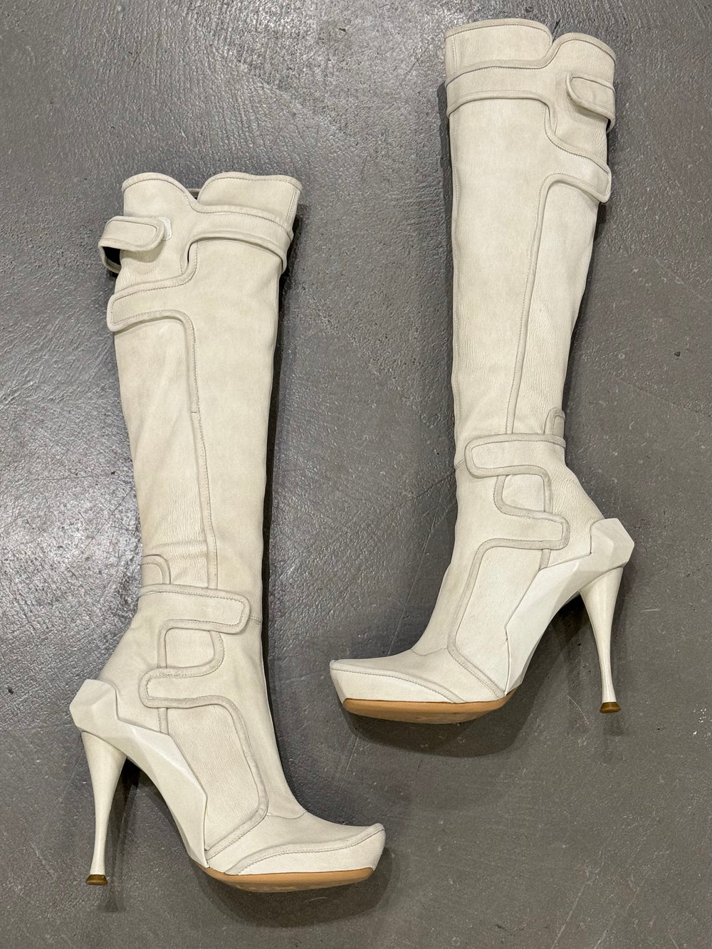 A/W2008 Celine runway high moto boots