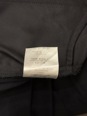 2000s Gucci minimal tailored wool trousers