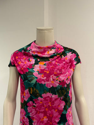 2008 Balenciaga by Ghesquiere iconic floral dress