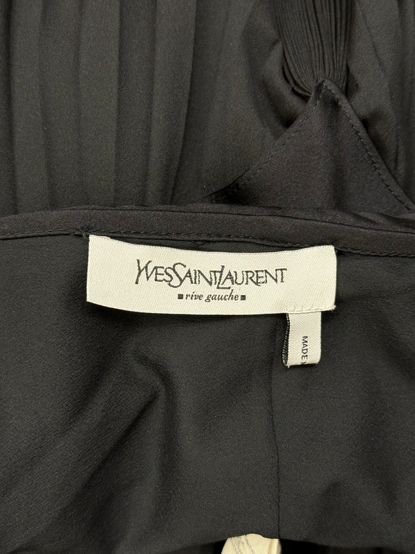 2004 Yves Saint Laurent by Tom Ford pleated silk set