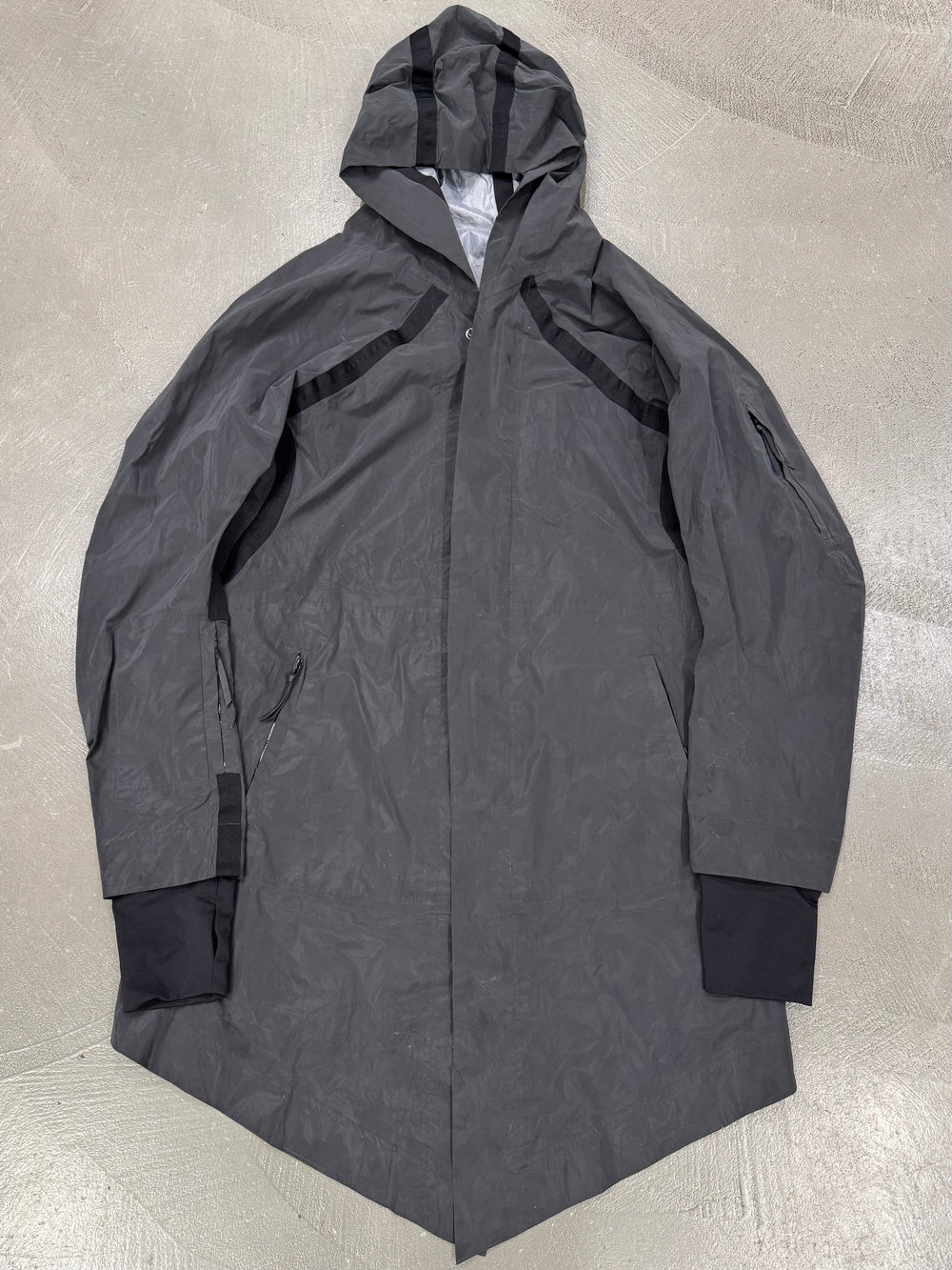 Boris Bidjan Saberi 3M reflective technical raincoat