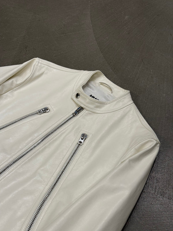 S/S2020 Maison Margiela MM6 five zipper leather jacket