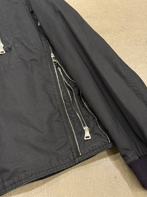 2000s Prada nylon moto light jacket