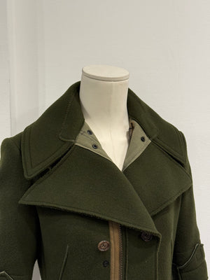 A/W2006 Junya Watanabe runway deconstructed military jacket