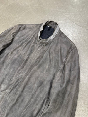 2010s Dior Homme lambskin bomber leather jacket