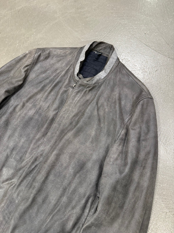 2010s Dior Homme lambskin bomber leather jacket