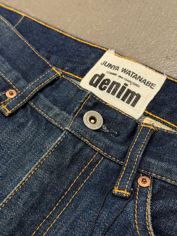 2000s Junya Watanabe faded denim