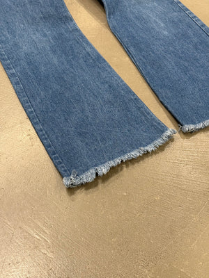 S/S1999 Alexander McQueen buster denim jumpsuit