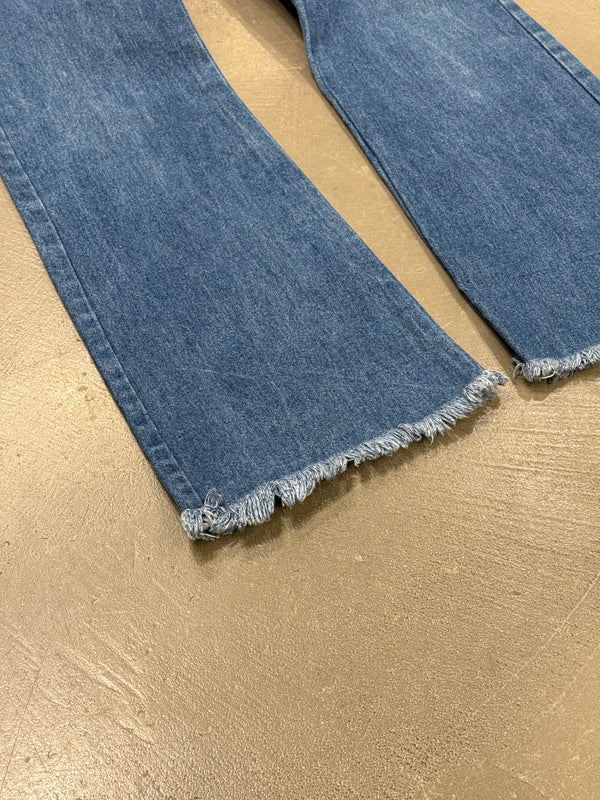 S/S1999 Alexander McQueen buster denim jumpsuit