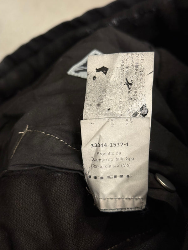2024 Rick Owens "Jumbo Worker" megacrust denim jacket
