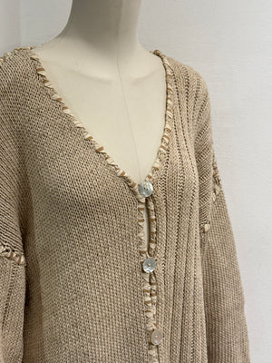 1990s Dolce & Gabbana patchwork cardigan