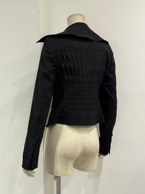 A/W2003 Gucci by Tom Ford structured wide collar tailored jacket